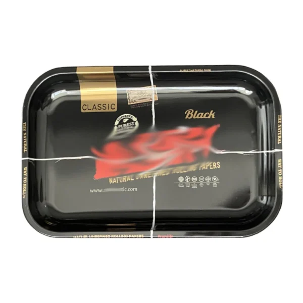 28*18CM Metal Rolling Tray tobacco Cigarette herb Smoking Accessories Tinplate Plate Smoke Tool - Image 3