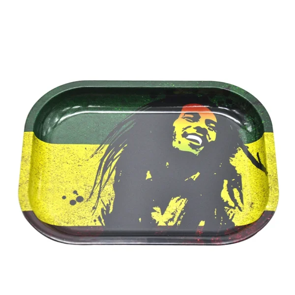 Herb Tobacco Rolling Tray Cigarette Rolling Papers Tray Cigarette Smoking Tray Herb Tobacco Storage Plate Tobacco Grinder Tray - Image 2