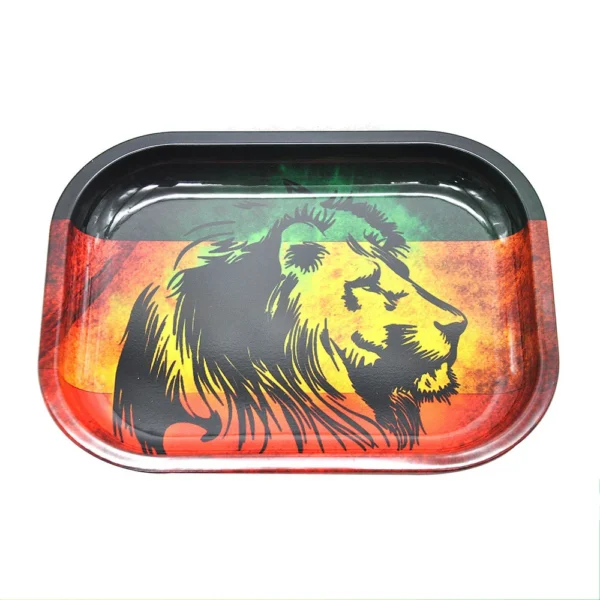 Herb Tobacco Rolling Tray Cigarette Rolling Papers Tray Cigarette Smoking Tray Herb Tobacco Storage Plate Tobacco Grinder Tray - Image 4